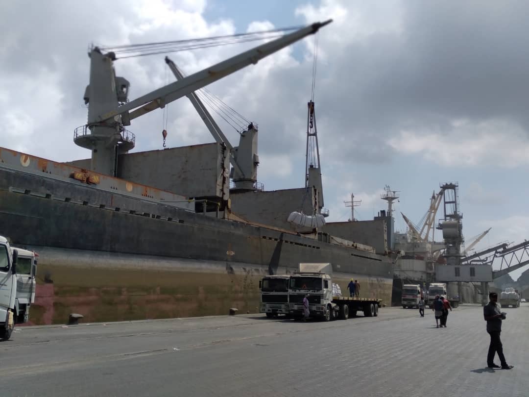 Increase of Activities at Ma'alla Wharves in the Port of Aden